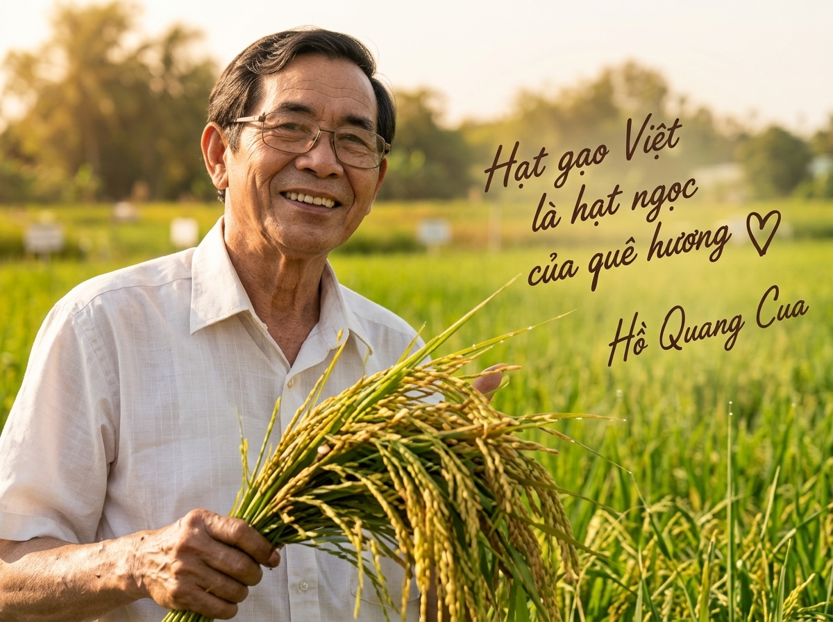 Kỹ sư Hồ Quang Cua - Hạt gạo Việt là hạt ngọc của quê hương